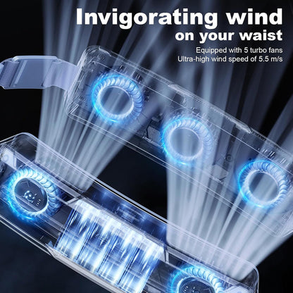 Wearable Belt Cooling Fan