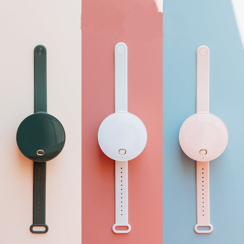 Portable Wrist Fan Mirror