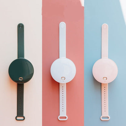 Portable Wrist Fan Mirror